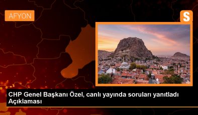 CHP Genel Başkanı Özgür Özel: ‘Önümüzdeki genel seçimlerde partiyi iktidar yapmazsam bir gün görevde durmam’