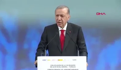 Cumhurbaşkanı Erdoğan, Türkiye-İspanya Zirvesi’nde konuştu