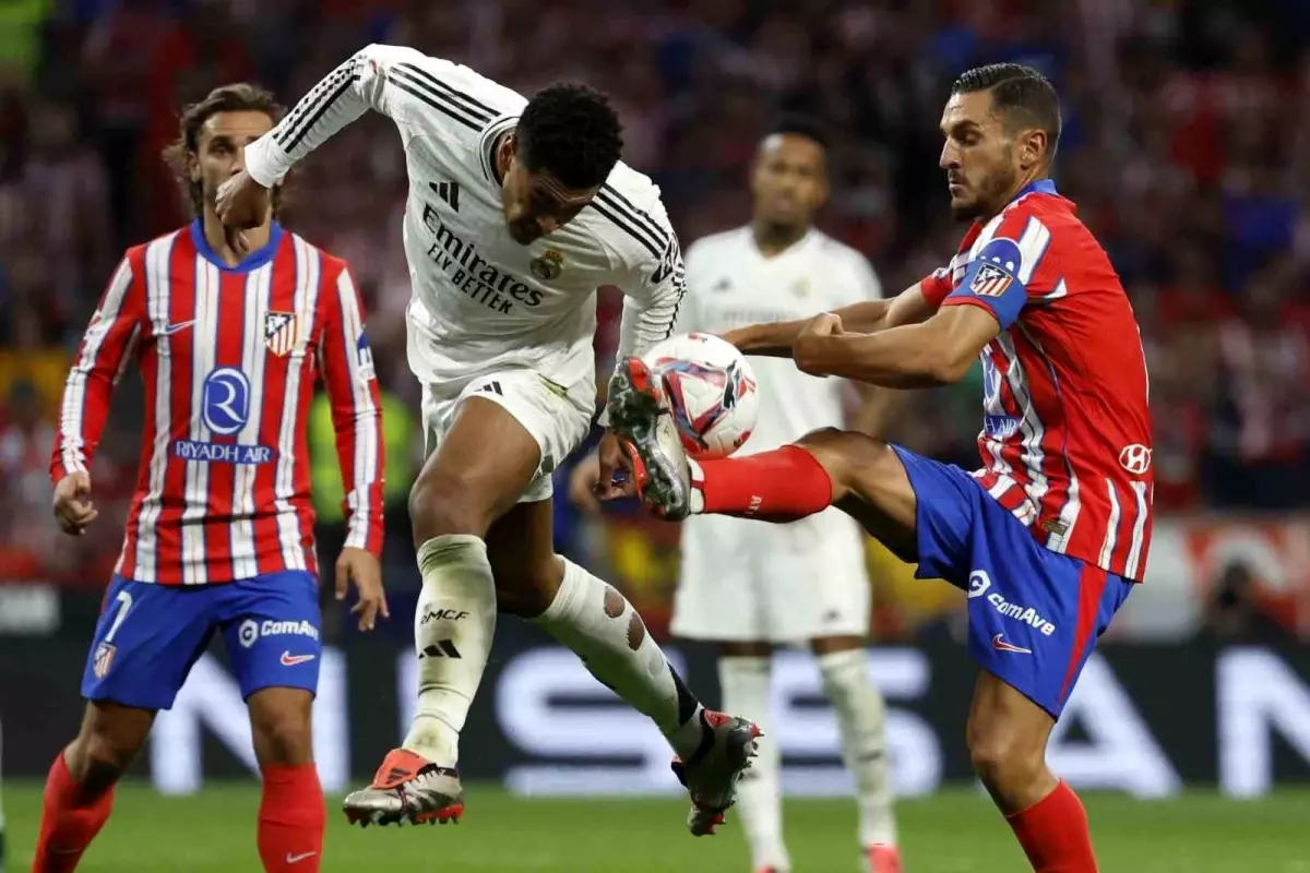 Atletico – Real Derbisinde Gergin Anlar