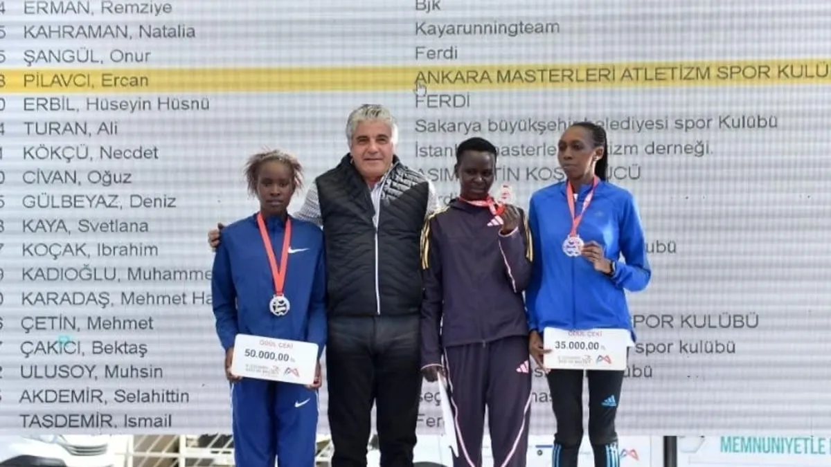 16.Uluslararası Tarsus yarı maratonu yapıldı