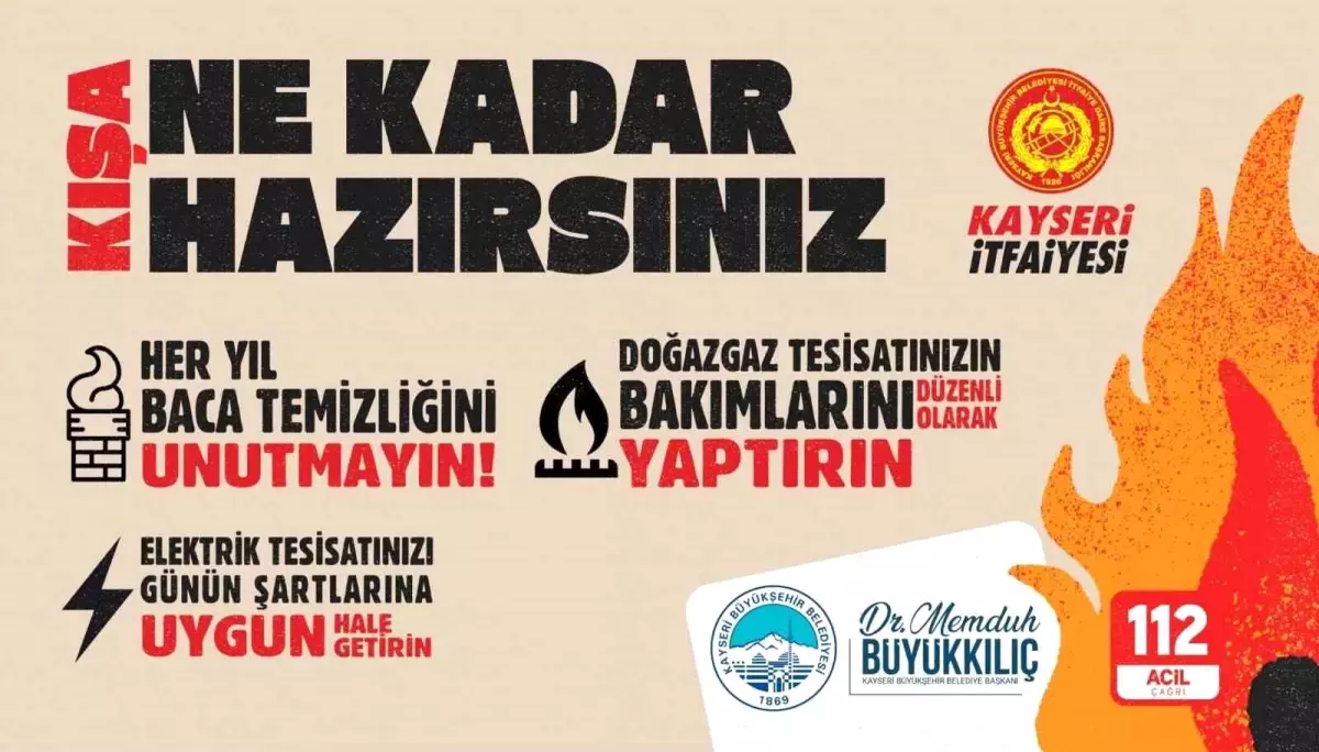 Kayseri’de Karbonmonoksit Zehirlenmelerine Karşı Uyarılar